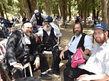 Rabbi Meir Baal Haness Charities volunteers on a trip