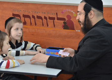 Rabbi Meir Baal Haness Charities - therapist with children