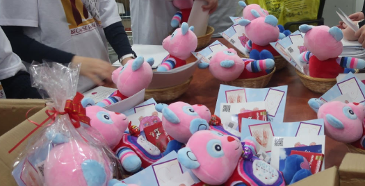 Preparing for Chanukah Event for sick children