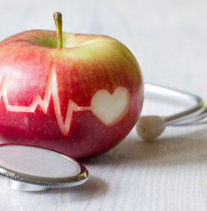 stethoscope and heart health as care for the ill