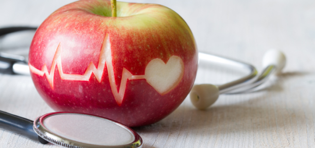 stethoscope and heart health as care for the ill
